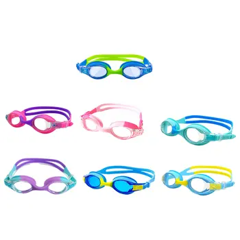  Весь пакет Противотуманные очки для плавания с регулируемым ремешком для четкого обзора Воздухонепроницаемое кольцо высокой четкости Изготовлено из ПК