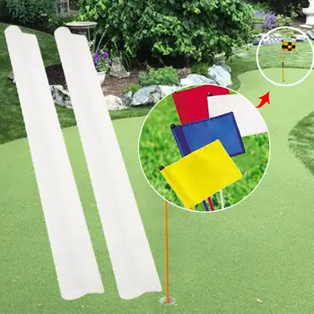  Вставки трубки для флага для гольфа 14-дюймовое крепление для флага Установка расходных материалов с отверстиями Флажок