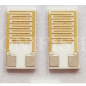 Датчик золотого электрода Нагревательный электрод Гребенчатый электрод Межцифровой электрод 10*5*0,635 мм