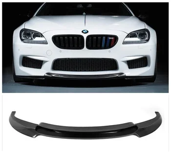 Для BMW F06 F12 F13 640i 650i M-tech M-Sport M6 2013-2017 Карбоновый бампер автомобиля Передняя губа Разделители Протектор