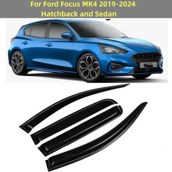 Для Ford Focus MK4 2019 2020 2021 2022 2023 2024 Оконный козырек Солнце Дождевой дефлектор Защитные маркизы Укрытие Внешние аксессуары