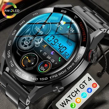 Для Huawei Xiaomi NFC Smart Watch Мужчины HD Экран Мониторинг сердечного ритма Bluetooth Call IP68 Водонепроницаемые смарт-часы 2023 Новая модель