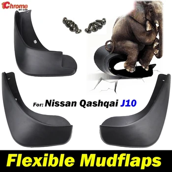 Для Nissan Qashqai / +2 / Dualis 2007 2008 2009 - 2013 Передние Задние брызговики Брызговики Заслонки Крыло Молдинг Авто Аксессуары