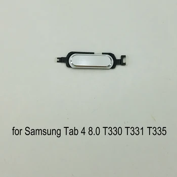 Для Samsung Galaxy Tab 4 8.0 T330 T331 T335 Оригинальный планшет Корпус телефона Рамка Новый Кнопка Домой Ключ Меню Черный Белый