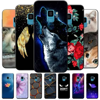Для Samsung S9 Чехол Чехол Cool Cat Модный Чехол Для Samsung Galaxy S9 Plus Сумки для телефона Samsung s9 s9Plus Силиконовый бампер для животных