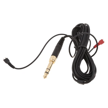  Замена кабеля для наушников Удлинитель кабеля для наушников Шумоподавление Удобно для наушников HD230 / HD250 / HD250