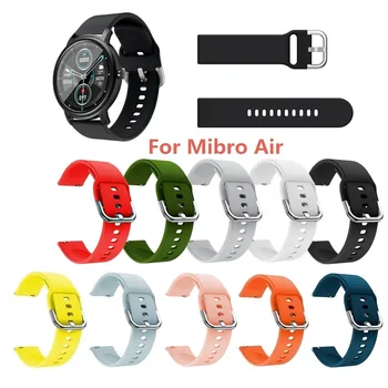 Замена Модный ремешок Ремешок Часы Наручные Силиконовые Часы Совместимые Для Xiaomi Mibro Air 20 мм Смарт Браслет Аксессуары