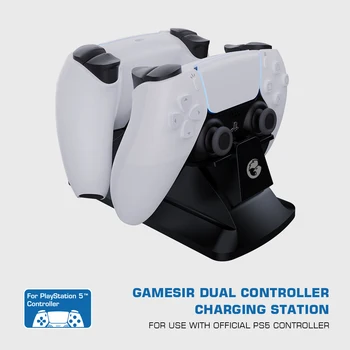 Зарядное устройство для двойного контроллера GameSir для PlayStation 5 / PS5 Зарядная станция для игровых контроллеров ENDSP503