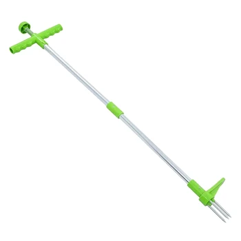  Инструмент для удаления сорняков Ручной инструмент для прополки с длинной ручкой Stand Up Сверхмощный садовый инструмент для прополки для сада