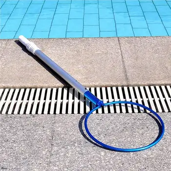  Инструменты для безопасного крюка для плавательного бассейна Прочные аксессуары для защиты тела Закругленные аварийные крючки из алюминиевого сплава Аксессуар для водных видов спорта