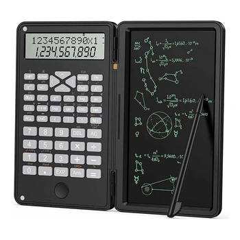  Калькулятор, Научные калькуляторы 12-значный калькулятор Пишущий планшет, Складной финансовый калькулятор, Для школьного офиса