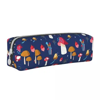 красочные грибные пеналы симпатичная сумка для ручек для студентов большой вместимости студентов школьные подарочные пеналы