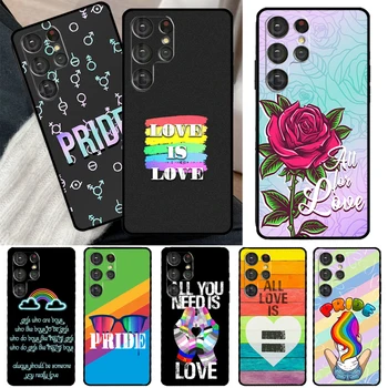 ЛГБТ Гордость Любовь Для Samsung Galaxy S23 S21 S22 Ultra Note 20 S8 S9 S10 Plus Note 10 Plus S20 FE Чехол для телефона