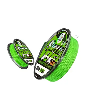  Леска Леска Клейкий слой Флуоресцентный зеленый Сильная окраска Сильная тяговая сила Прочный