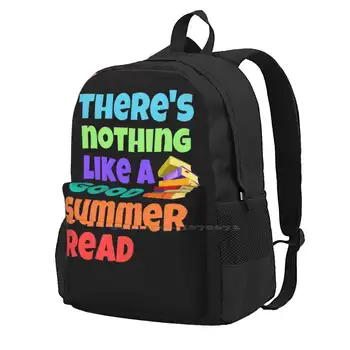 Летнее чтение , Нет ничего лучше хорошего летнего чтения Школьные сумки для девочек-подростков Дорожные сумки для ноутбука Летнее чтение Theres