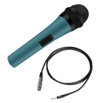 Микрофон Ручной динамический микрофон Профессиональный проводной динамический микрофон Голосовой микрофон для вокального музыкального исполнения