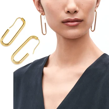  Модные серьги 2020 Новые геометрические золотые серьги для женщин Висячие висячие серьги Подвесные серьги Современные ювелирные изделия