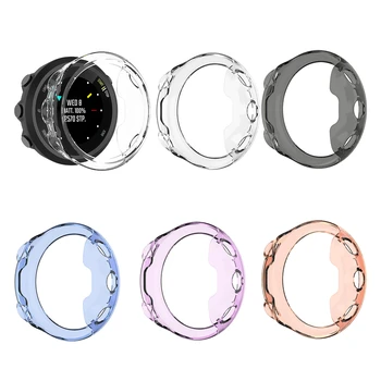  Мягкий защитный чехол для часов Garmin Forerunner 45S Smart Watch Прозрачная крышка корпуса