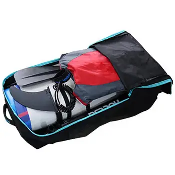 Надувной рюкзак с веслом Большая емкость Oxford Сумки для досок для серфинга на открытом воздухе Надувные сумки для досок для серфинга Stand Up
