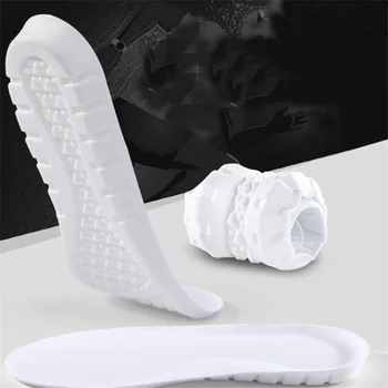 Новые супер толстые стельки из пены с эффектом памяти для обуви Подошва Подушка для бега Стельки для ног Мужчины Женщины Ортопедические стельки