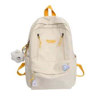 Новый женский рюкзак Рюкзак для ноутбука для девочек-подростков Рюкзак Студент Плечо Школьная сумка Школьная сумка в корейском стиле Сумка для мальчиков Сумка Mochila