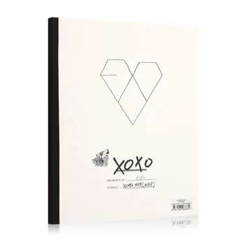 Оригинальная оригинальная EXO K XOXO Альбом Корейская версия Wu Yifan Kris Luhan Мужской певец Команда Поп-музыка 1 CD Бокс-сет