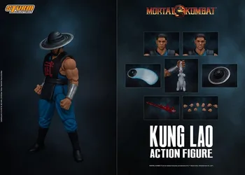 Оригинальная подлинная Storm Toys 1/12 Kung Lao Mortal Kombat Soldier Model Полный набор 6 дюймов Игрушка для фигурок в наличии