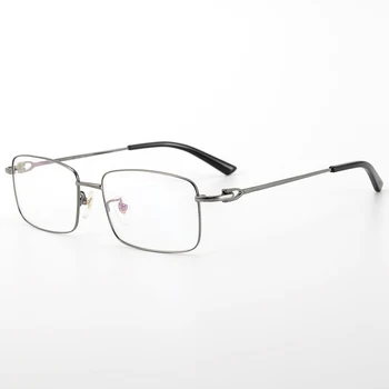 Очки для чтения для мужчин и женщин Оптические линзы Винтажные очки из чистого титана по рецепту прозрачные CT0055O синие антисветовые очки