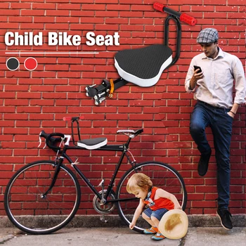 Переднее детское велосипедное сиденье | Переднее крепление прочного детского велосипедного сиденья из алюминиевого сплава | Складной Portab