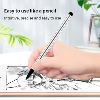 Планшет для рисования Емкостный карандаш 2 в 1 Сенсорный экран Стилус Ручка Универсальное сенсорное перо Емкостное перо Аксессуары для iPad