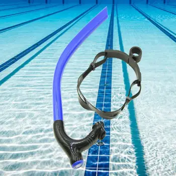 Пловцы Упражнение Подводное плавание Бассейн Плавательный дыхательный шланг с головным ремнем