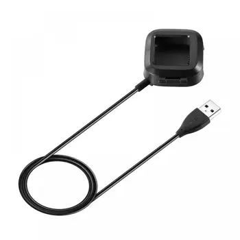 Подходит для зарядки смарт-часов Fitbit Versa2 USB Зарядное устройство для быстрой зарядки Защитный чехол для часов Fitbit Reverse 2