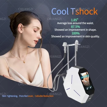 Портативный T Shock Skin Cooling Машина для похудения Устройство для лица и тела Профессиональное оборудование для использования в салоне Уменьшение локализованного жира