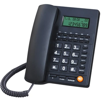 проводной телефонный стол стационарный телефон настольный домашний телефон пожилой звонок