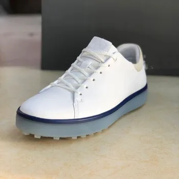 Профессиональная обувь для гольфа для мужчин Спортивная обувь из натуральной кожи Мужская нескользящая спортивная обувь для гольфа Мужская дизайнерская спортивная обувь Мужской размер 39-45