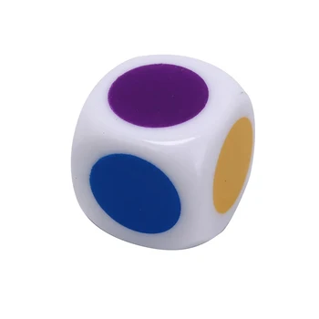 Развивающие игрушки Забавная игра-головоломка Акриловая настольная игра 16 мм Шестигранный куб Кубики Белый цвет Кубики
