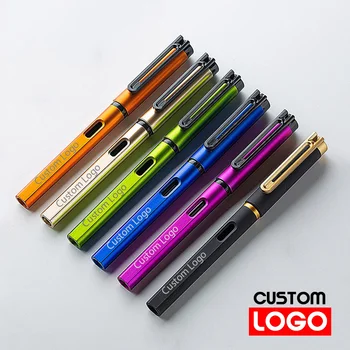 Реклама Нейтральная ручка Пользовательский логотип Подарок Многоцветная бизнес-подпись Ручка Пластиковая ручка Студенческие принадлежности Надпись Выгравированное имя