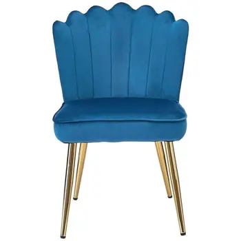 Роскошный стул Parsons на ножках из нержавеющей стали Обеденный акцентный обеденный стул Боковой стул