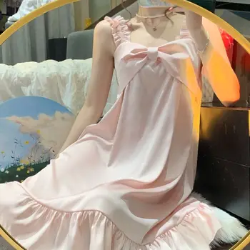 Сексуальная женская ночная одежда Платье-комбинация Пижамы Женская секс-ночная рубашка 2022 Женская одежда для сна Специальная зона Открытая модная ночная рубашка