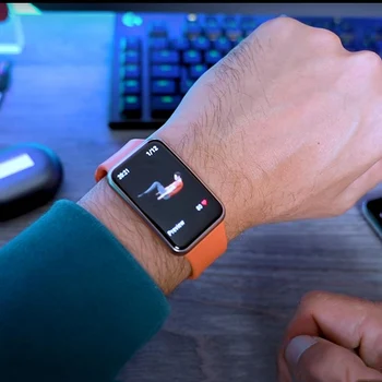 Силиконовый ремешок для часов Huawei FIT Ремешок Аксессуары для умных часов Сменный браслет Correa Huawei Watch Fit 2021 НОВЫЙ ремешок