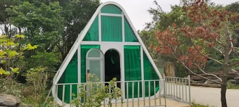 Съемный кемпинг Inn, Легко собираемые роскошные домики-треуголки, Сборный сборный Дом с треножником