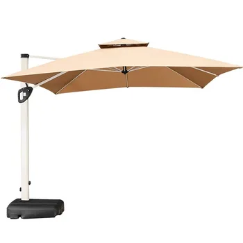 Уличные зонты, зонты для патио, коммерческие кафе, зонты от солнца, зонты для улицы, садовые киоски для вилл