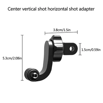 Универсальный адаптер вертикального кронштейна для экшн-камеры DJI Action 2 Аксессуары для адаптера крепления