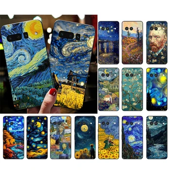 Чехол для телефона Van Gogh Starry Night для Google Pixel 8 7 Pro 7A 6A 6 Pro 5A 4A 3A Pixel 4 XL Pixel 5 6 4 3 3A XL