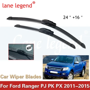 Щетки переднего стеклоочистителя для Ford Ranger PJ PK PX 2011 - 2015 Лобовое стекло Окно Авто Дождевые щетки 24 
